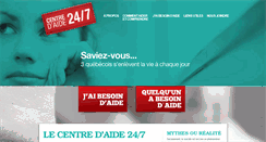 Desktop Screenshot of centredaide247.com